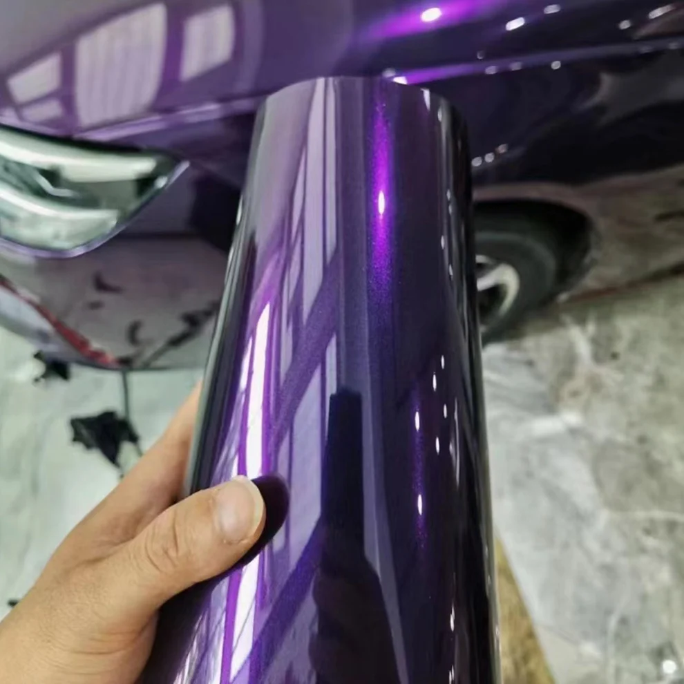 Metallic Venice Purple PPF | Self-Healing TPU Film 2 Metallic Venice Purple PPF | Self-Healing TPU Film - Image 2
