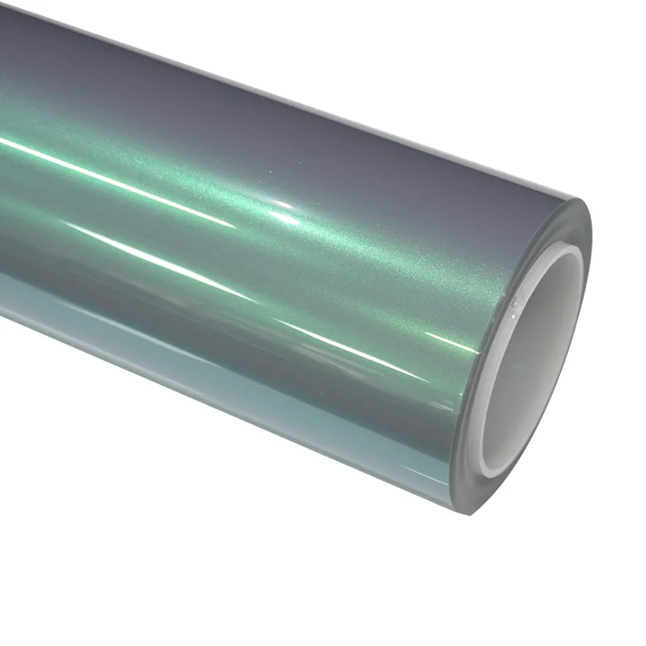 Magic Flip Grey Green PPF | Self-Healing TPU Film