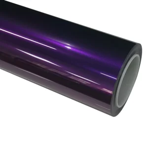 Metallic Black Purple PPF | Self-Healing TPU Film