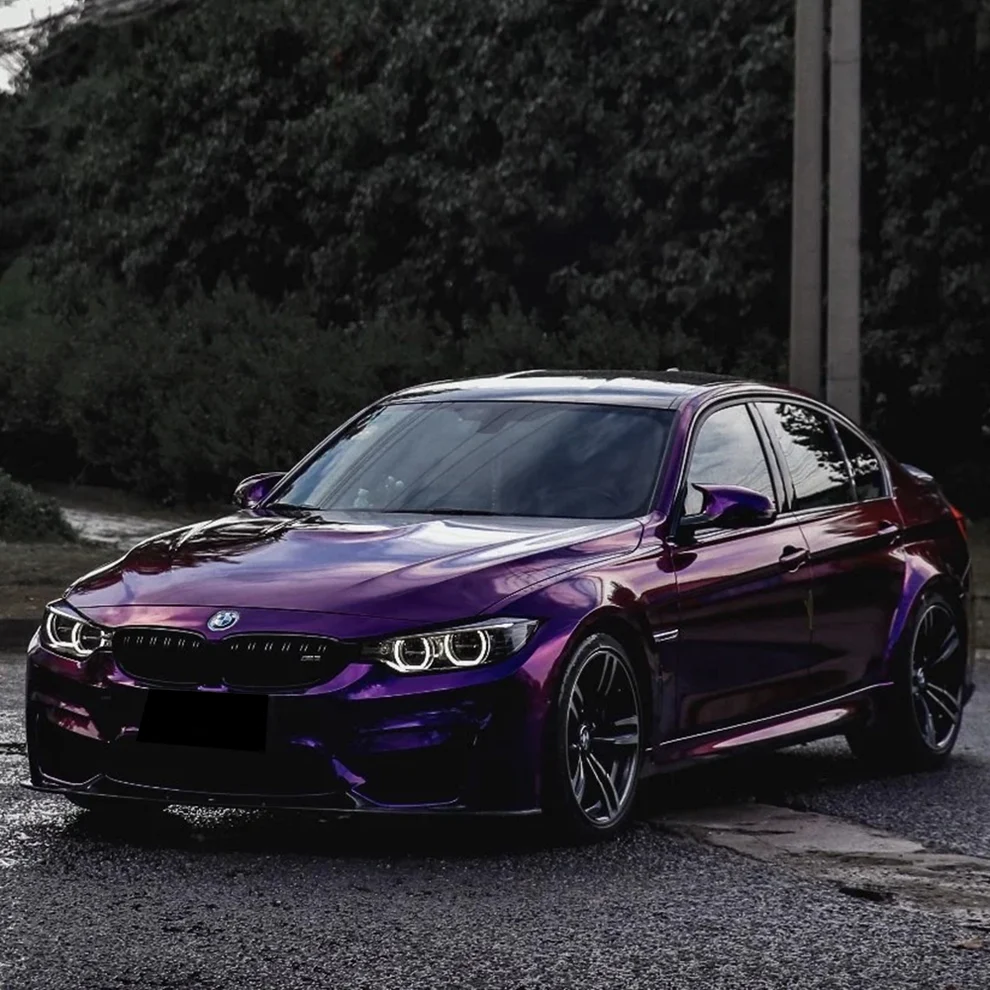 Metallic Black Purple PPF | Self-Healing TPU Film 5 Metallic Black Purple PPF | Self-Healing TPU Film - Image 5
