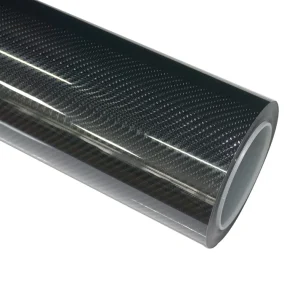 5D Black Carbon Fiber PPF | Self-Healing TPU Film