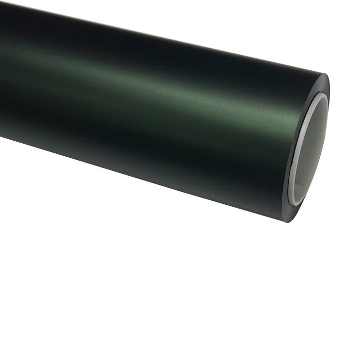 Matte Ghost Metal Dark Green PPF | Self-Healing TPU Film 1 Matte Ghost Metal Dark Green PPF | Self-Healing TPU Film