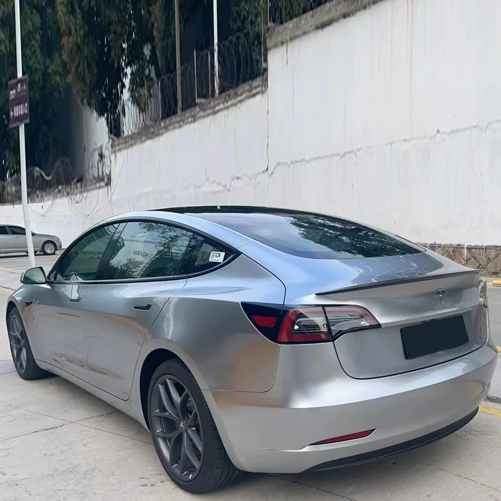 Liquid Metal Aluminum Silver PPF | Self-Healing TPU Film 5 Liquid Metal Aluminum Silver PPF | Self-Healing TPU Film - Image 5