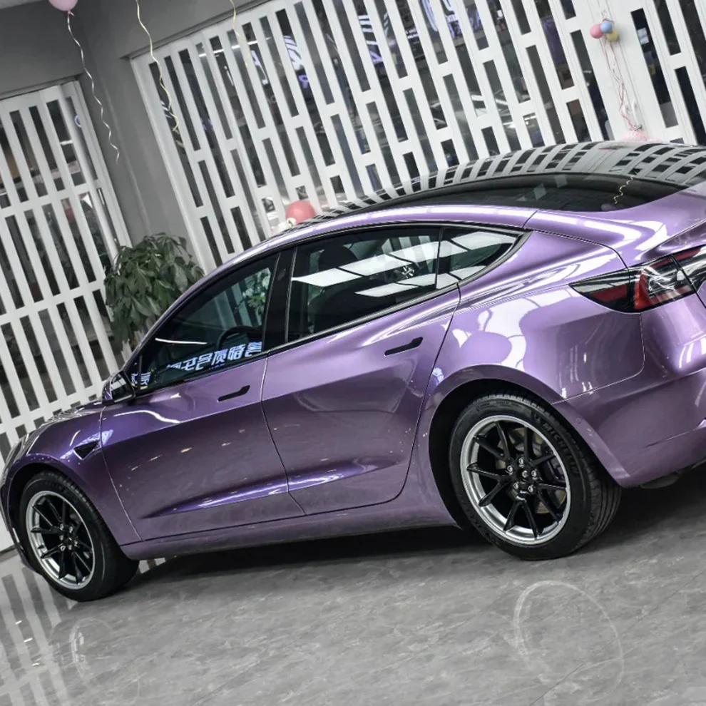 Liquid Metallic Loganberry Purple PPF | Self-Healing TPU Film 2 Liquid Metallic Loganberry Purple PPF | Self-Healing TPU Film - Image 2