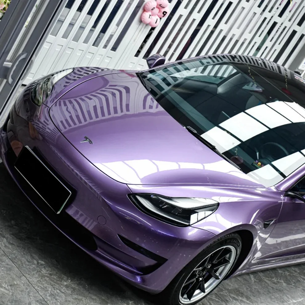 Liquid Metallic Loganberry Purple PPF | Self-Healing TPU Film 4 Liquid Metallic Loganberry Purple PPF | Self-Healing TPU Film - Image 4