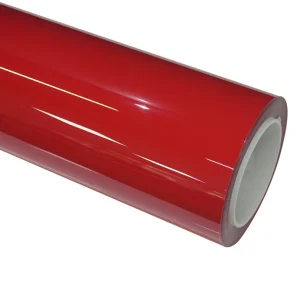 High Gloss Strawberry Red Color PPF | Self-Healing TPU Film